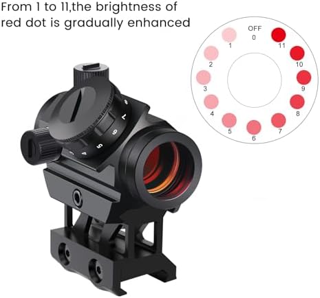 Vue 3 de Feyachi Rds Red Dot