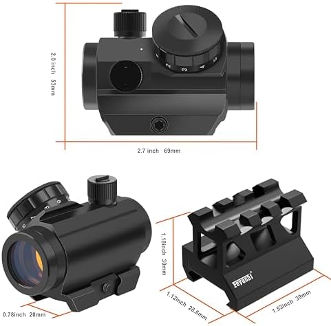 Vue 5 de Feyachi Rds Red Dot