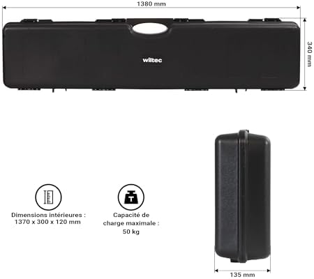 Vue 3 de Wiltec Mallette Pour Armes
