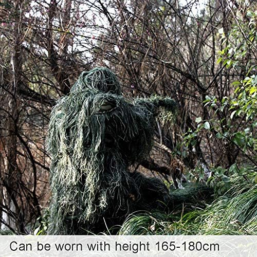 Vue 7 de Bseical Ghillie Suit Sniper