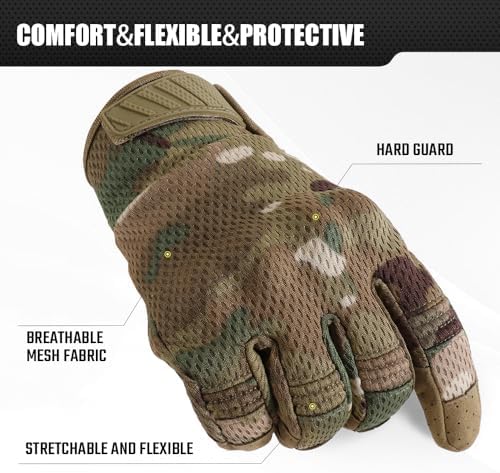 Vue 2 de Gants De Moto Tactiques