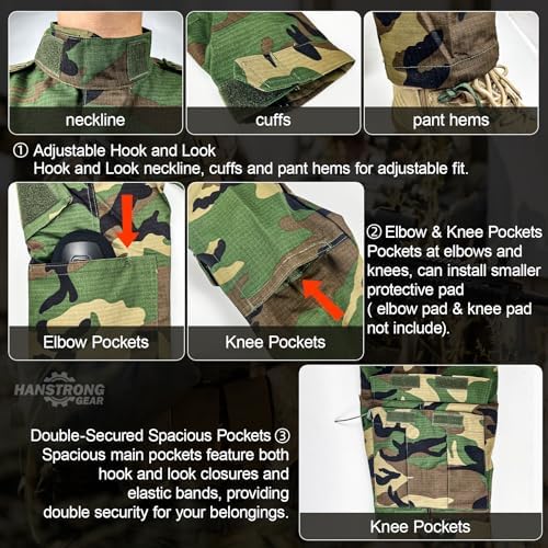 Vue 5 de Hanstrong Gear Costume Tactique