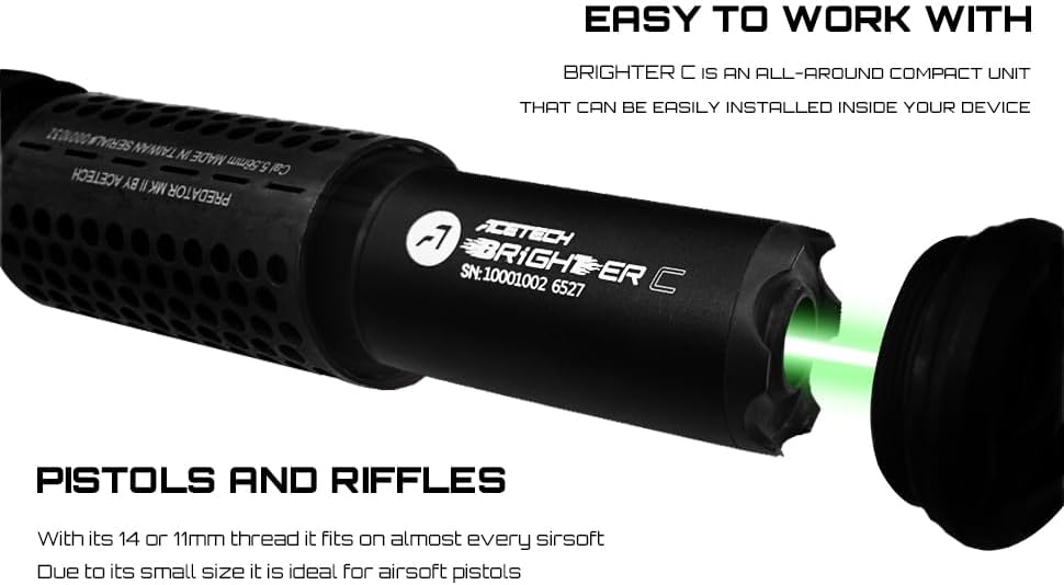 Vue 7 de Acetech Traceur Brighter Airsoft