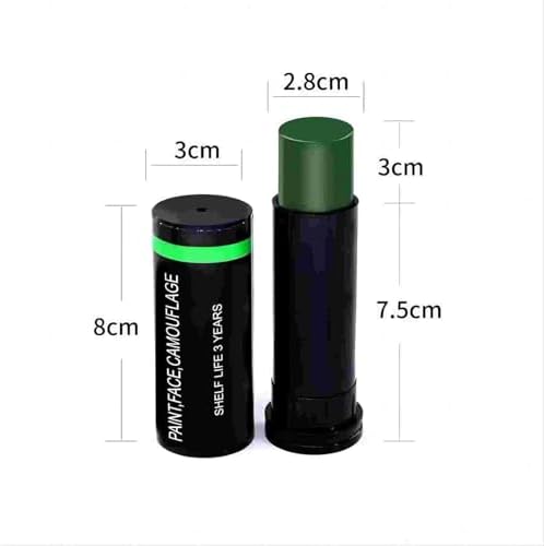 Vue 2 de Bâtons Camouflage Militaire