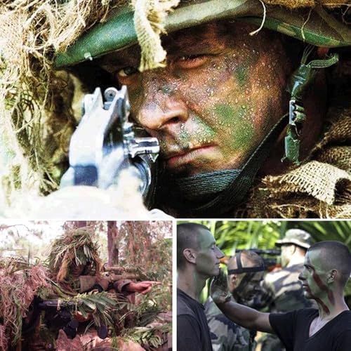 Vue 7 de Bâtons Camouflage Militaire