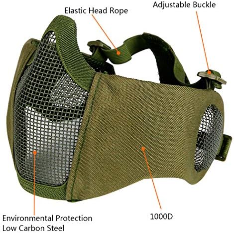 Vue 2 de Masque Pliable Pour Airsoft