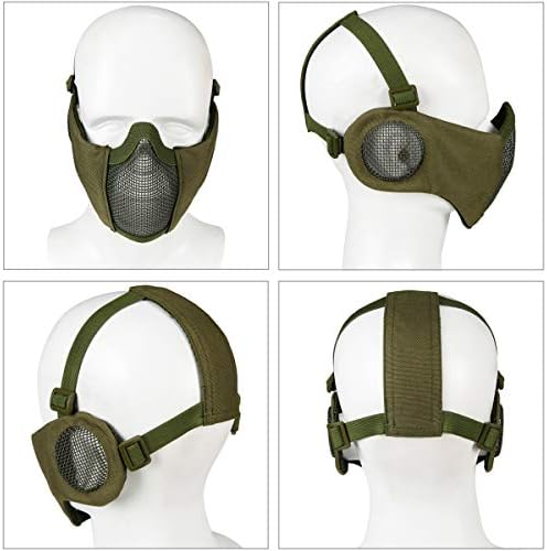 Vue 6 de Masque Pliable Pour Airsoft
