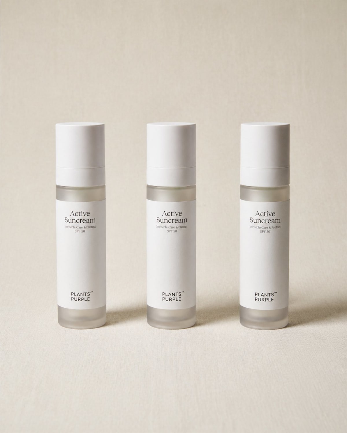 3 tubes Active Suncream