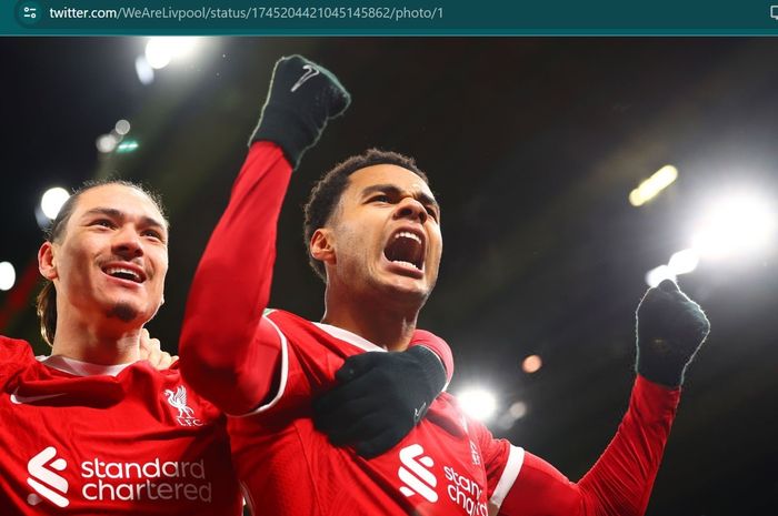 Info Main Bola Liverpool Gebuk Fulham, Cody Gakpo Tambah Eksis di Piala Liga Inggris