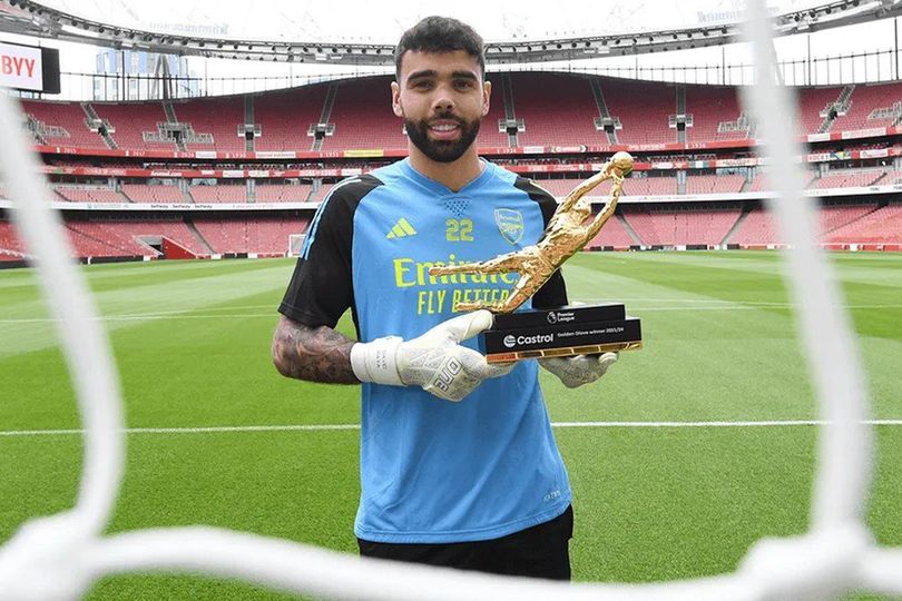 info main bola Selamat! David Raya Raih Penghargaan Golden Glove Premier League 2023/2024