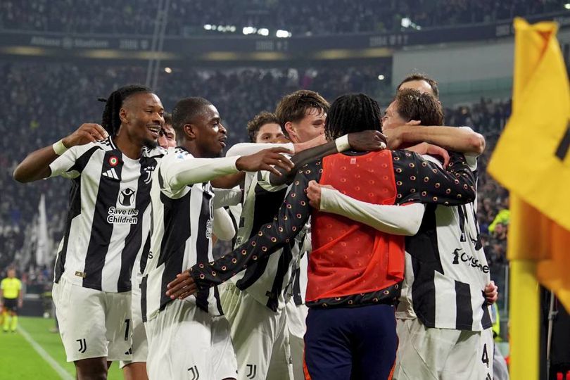 Pemain Juventus merayakan gol ke gawang Torino di Serie A 2024/2025 infomainbola Arsenal Bakal Angkut Pemain Juventus ini di Tahun 2025?
