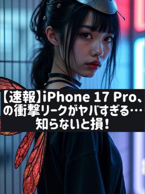 iPhone 17 Pro最新リーク:カメラ進化とSiri