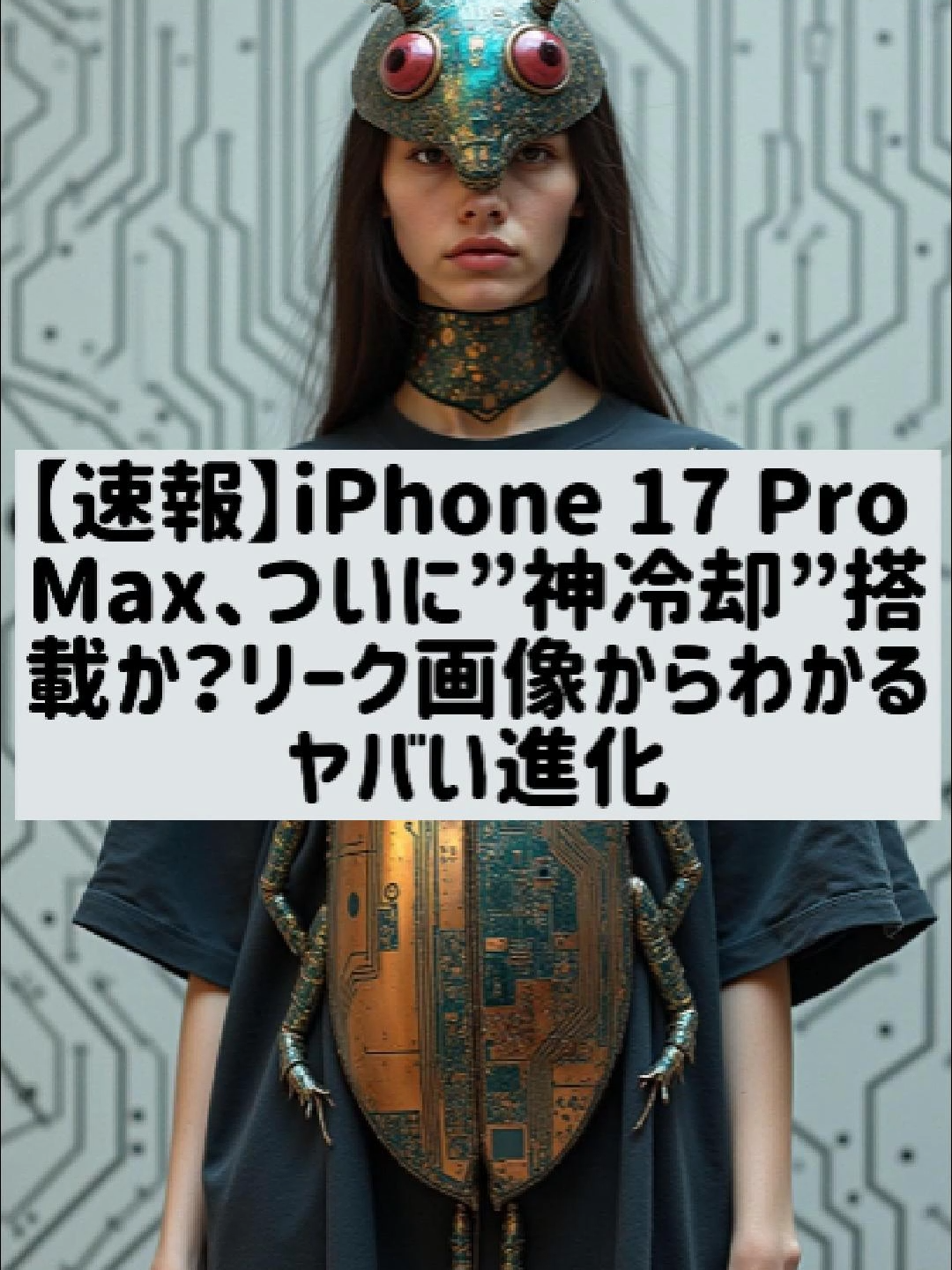 iPhone 17 Pro Max冷却性能アプデの噂!