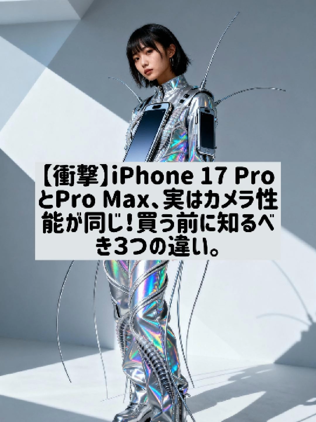 iPhone 17 Pro/Max 比較！どっちを選ぶ？