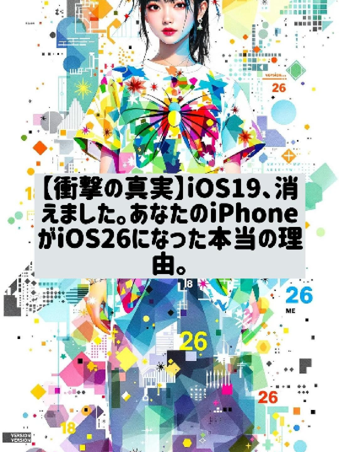 iOS 26謎のジャンプアップ！その理由と反応