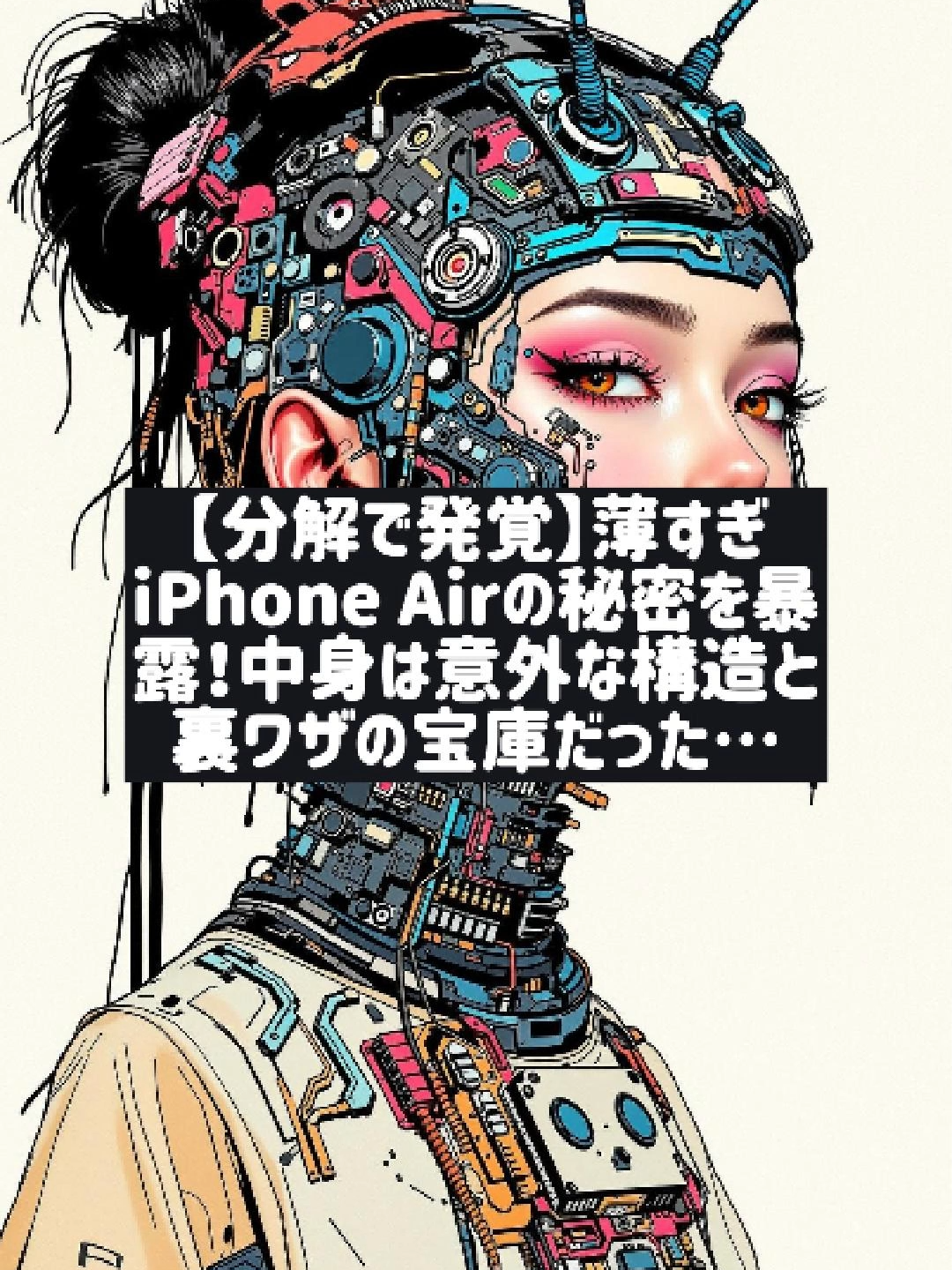 iPhone Airの衝撃分解!Appleの技術と反応