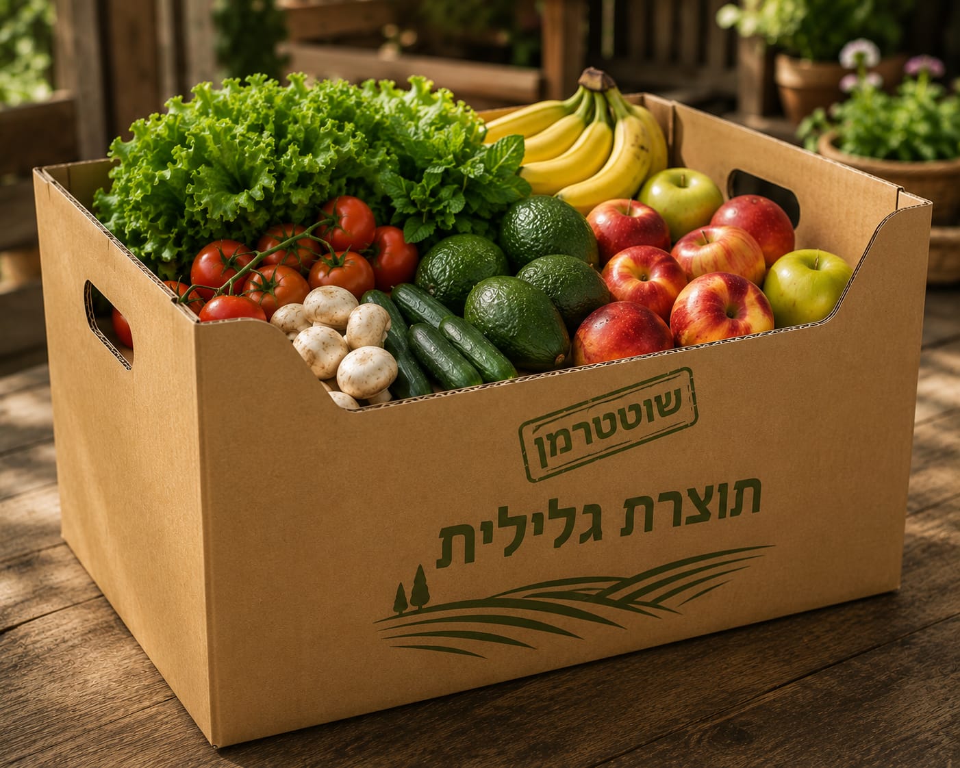 מארז תוצרת חקלאית ממשק שוסטרמן 3