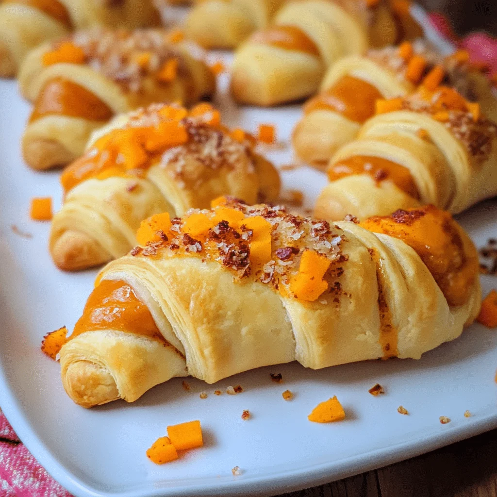 Cream Cheese Pumpkin Pie Crescent Rolls