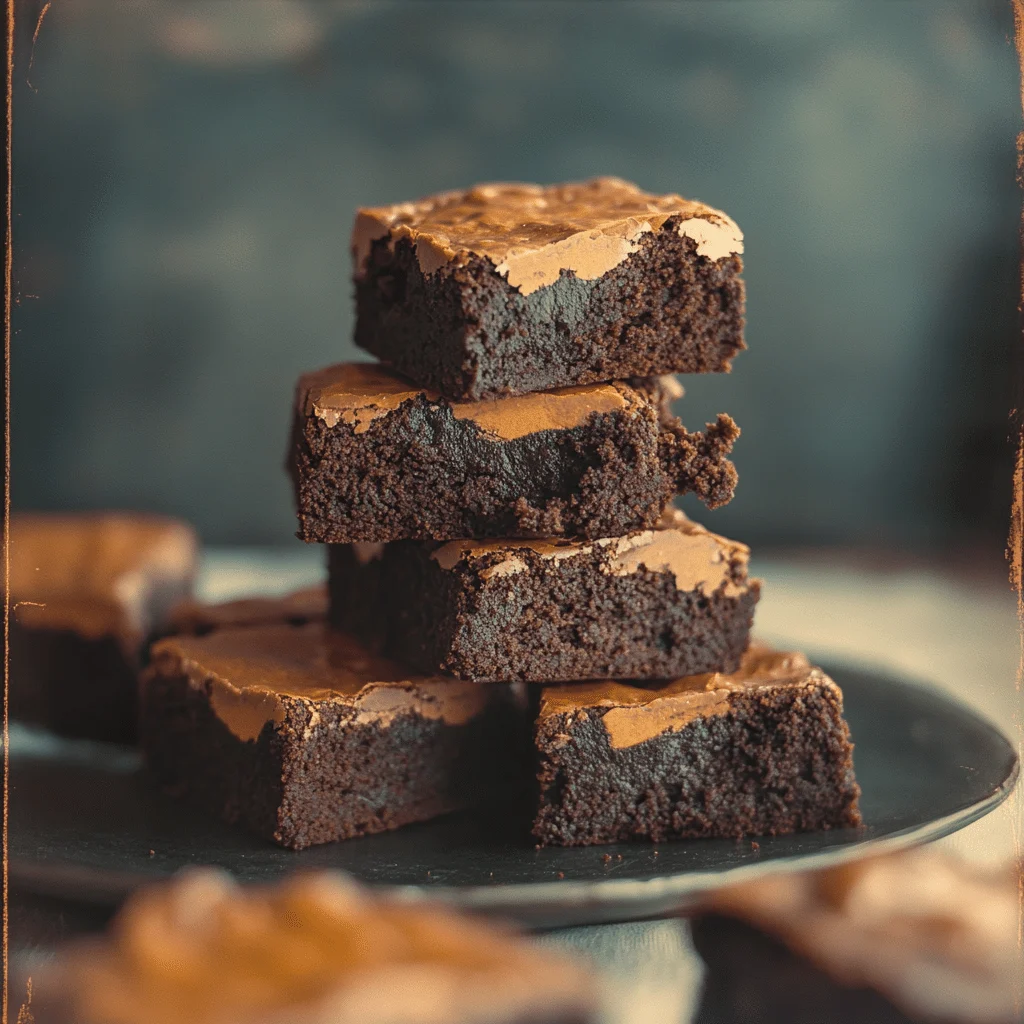 Pumpkin Brownies