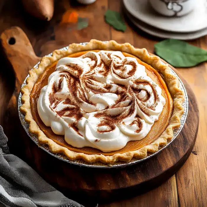 Bourbon Sweet Potato Pie