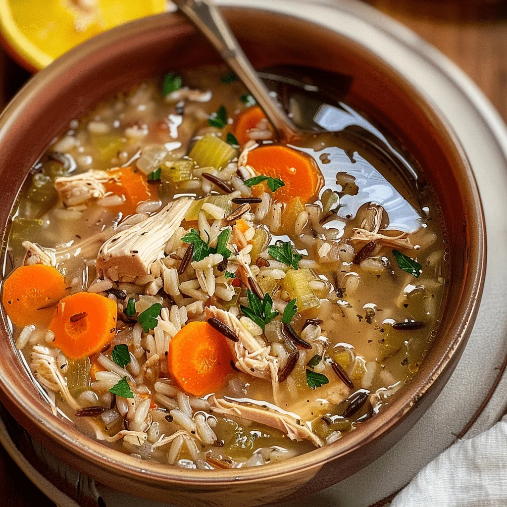 Chicken & Wild Rice Soup