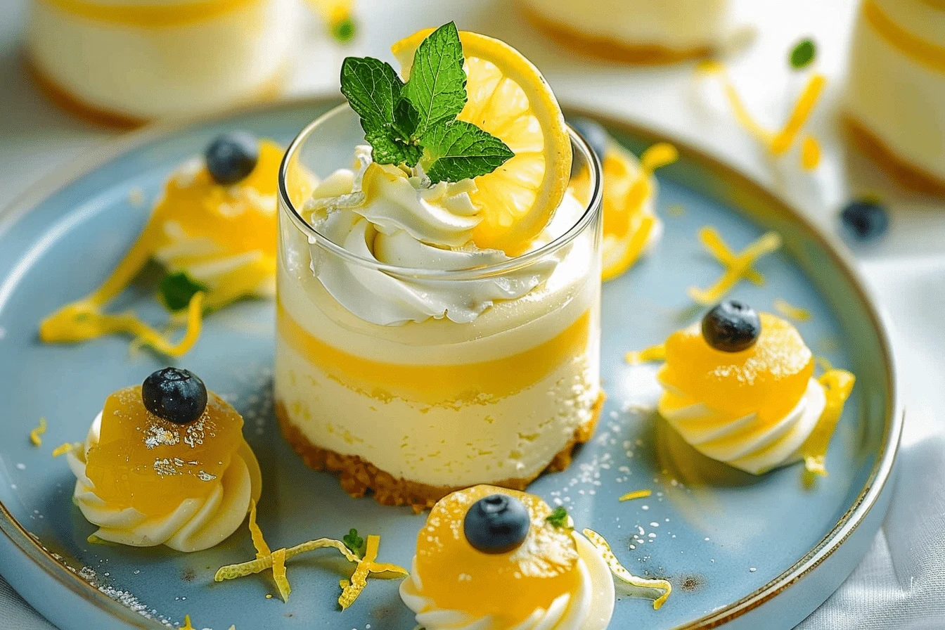Lemon Cheesecake Mousse