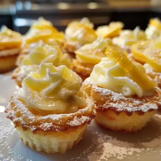 Lemon Bar Cookie Cups