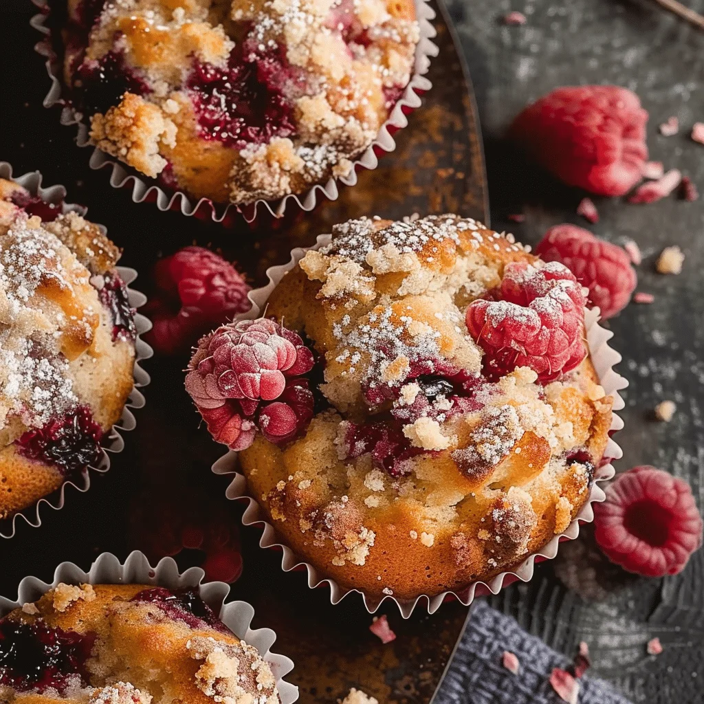 Buttermilk Raspberry Muffins