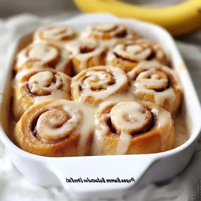 Banana Bread Cinnamon Rolls