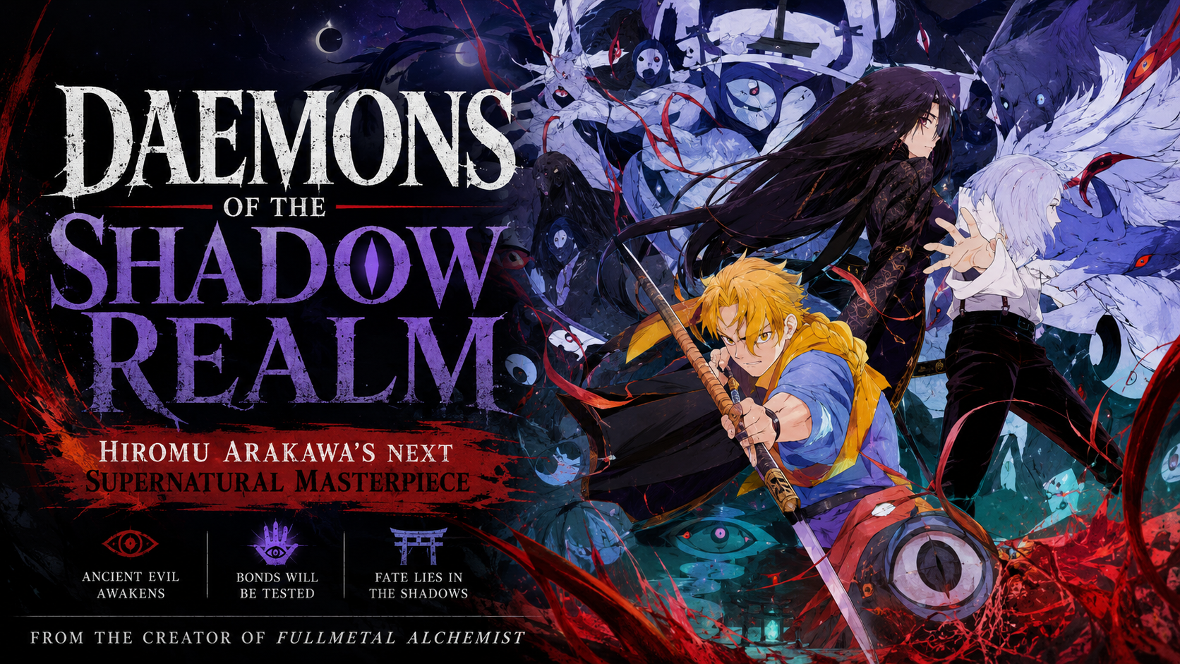 Daemons of the Shadow Realm: Hiromu Arakawa's Next Supernatural Masterpiece