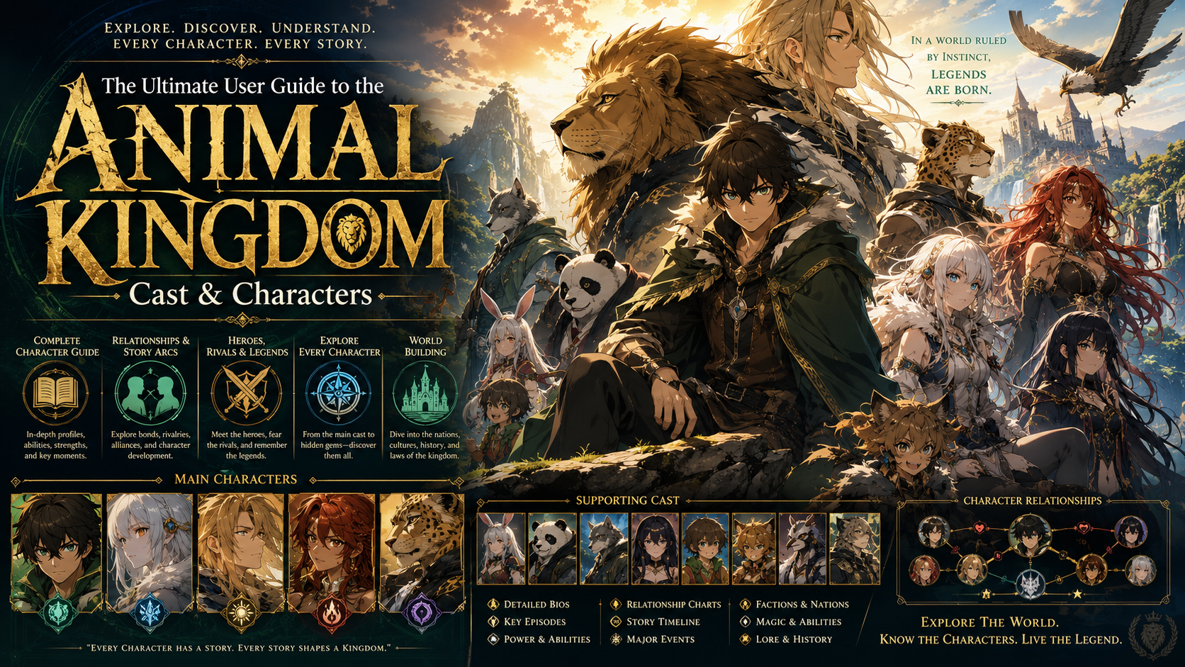 The Ultimate User Guide to the Animal Kingdom Cast & Characters