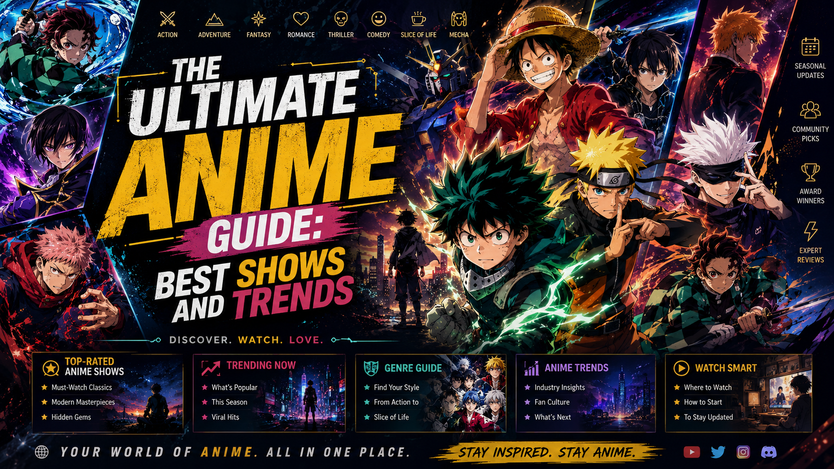 The Ultimate Anime Guide: Best Shows and Trends