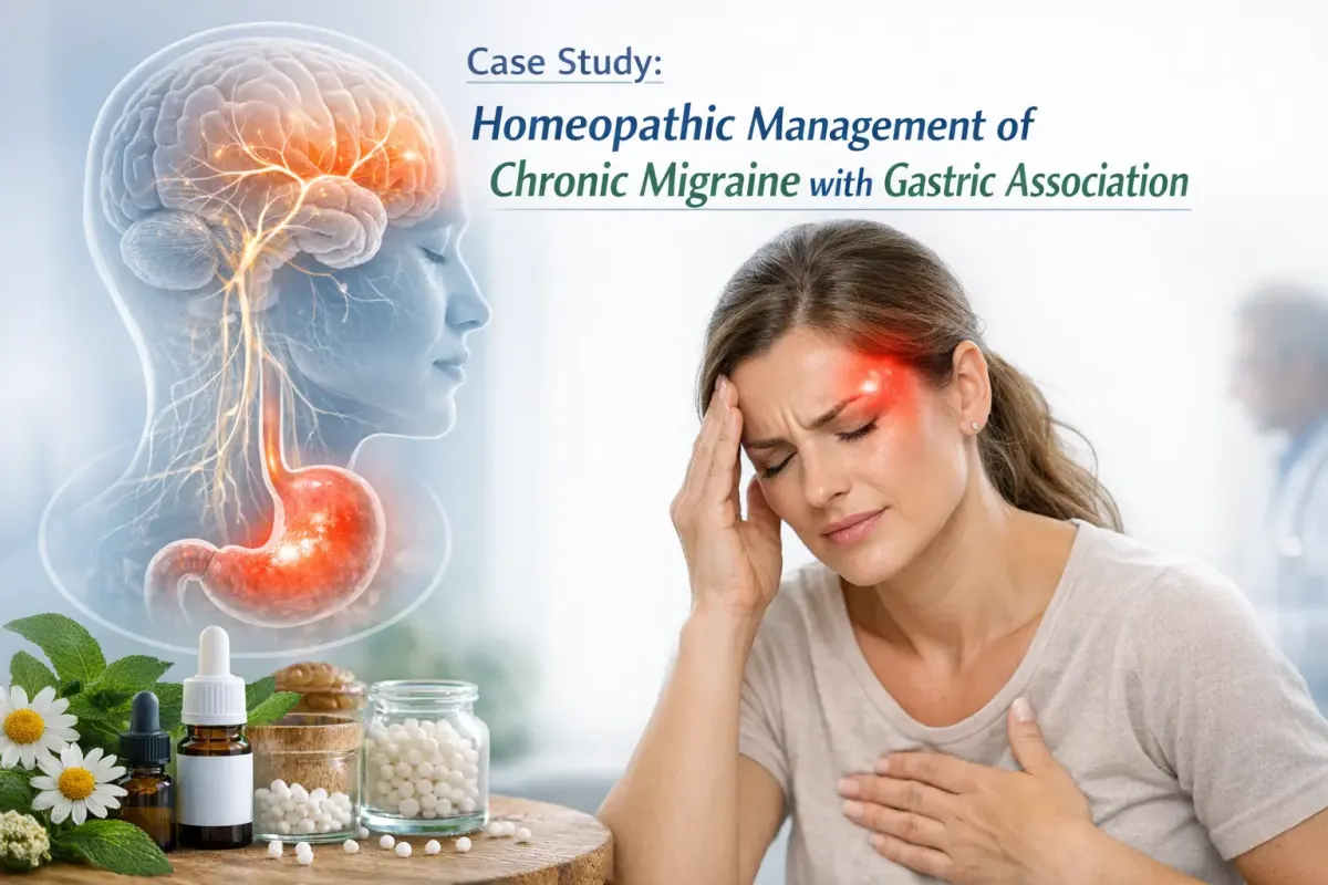 Homeopathic treatment for chronic migraine