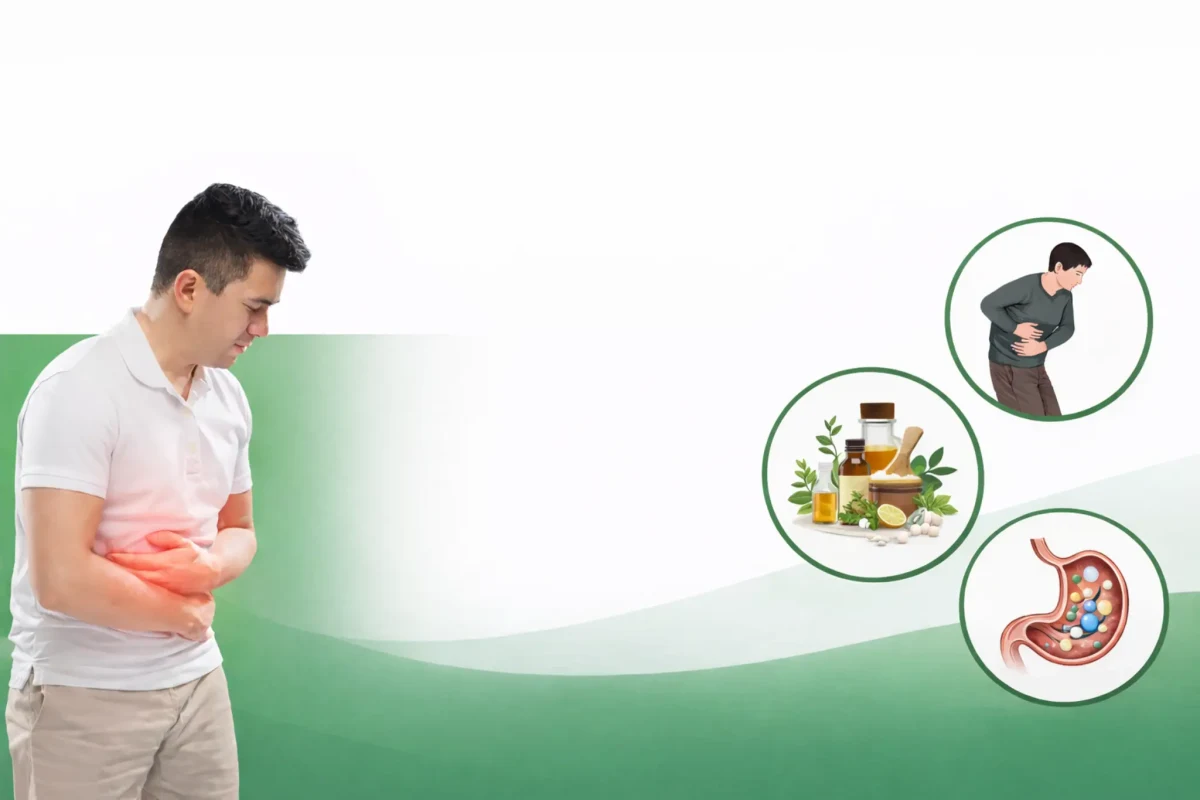Homeopathic treatment for chronic gastritis