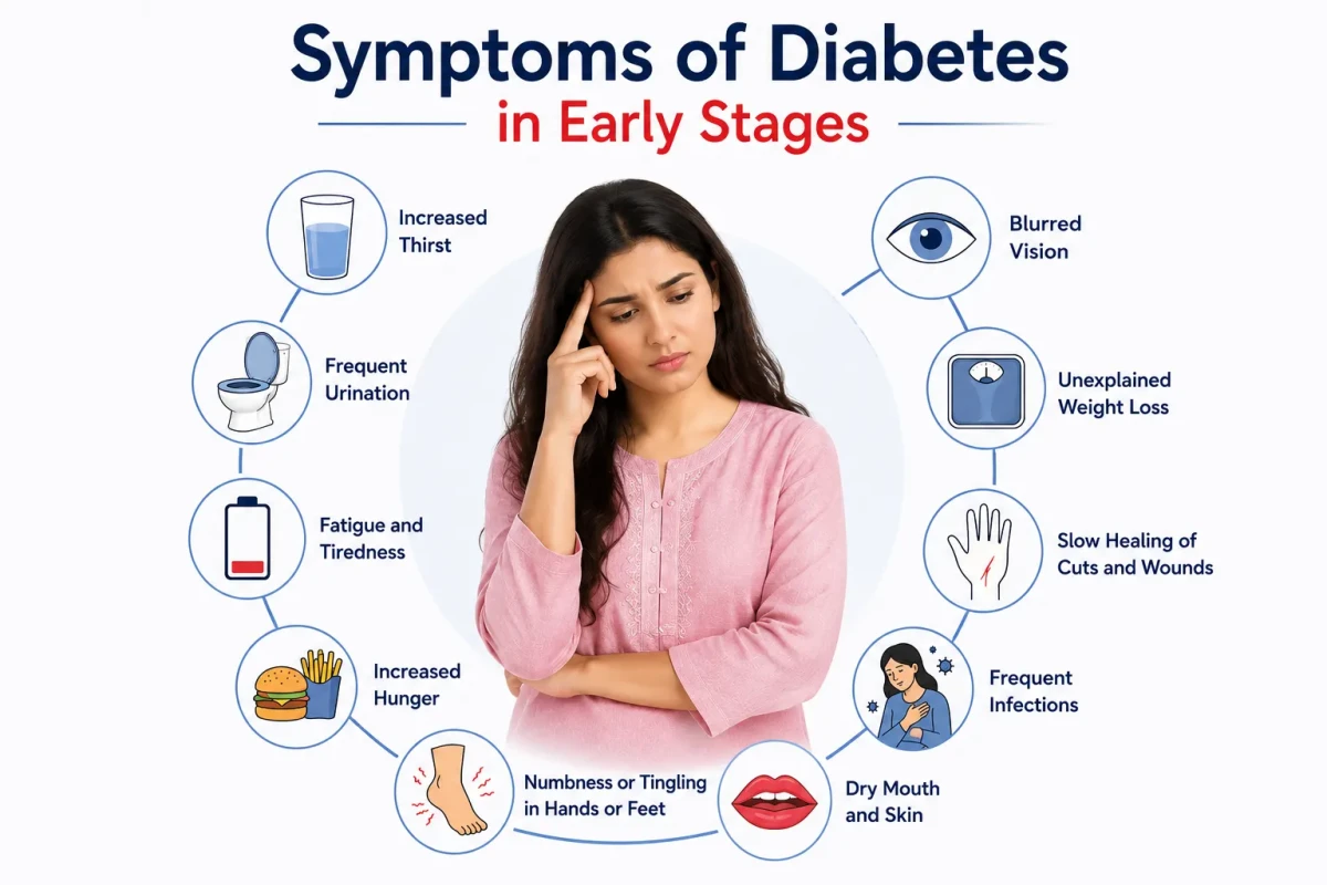 Symptoms of Diabetes in Early Stages
