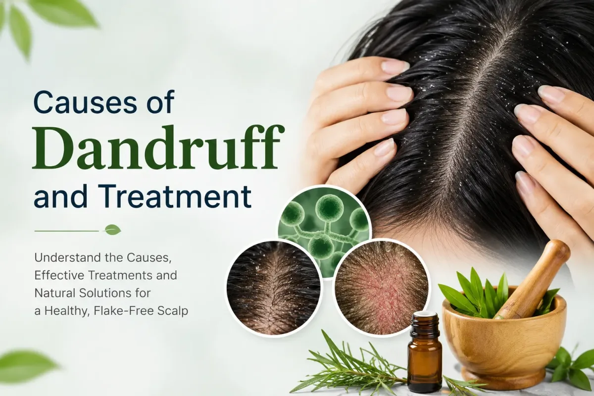 Causes of Dandruff and Treatment