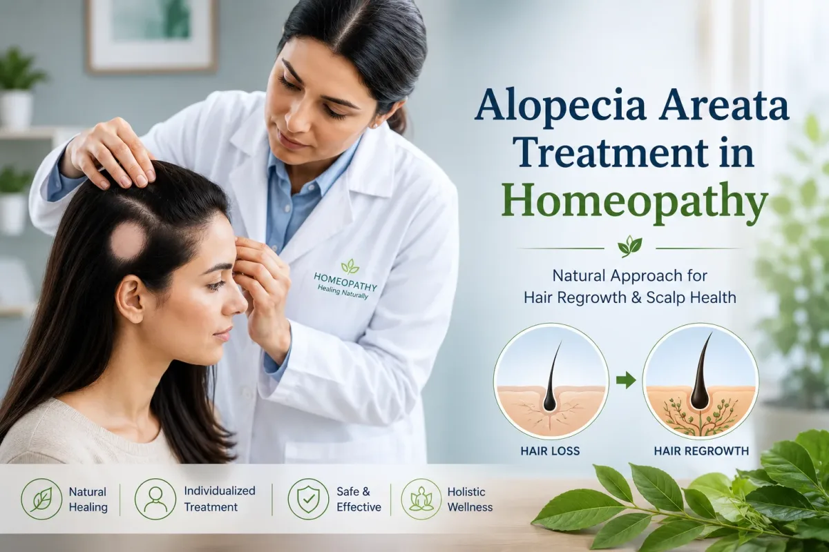 Alopecia Areata Treatment in Homeopathy