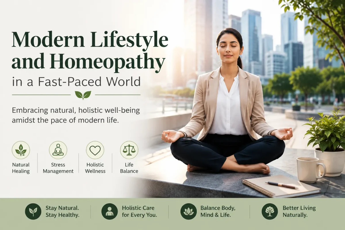 Modern Lifestyle and Homeopathy