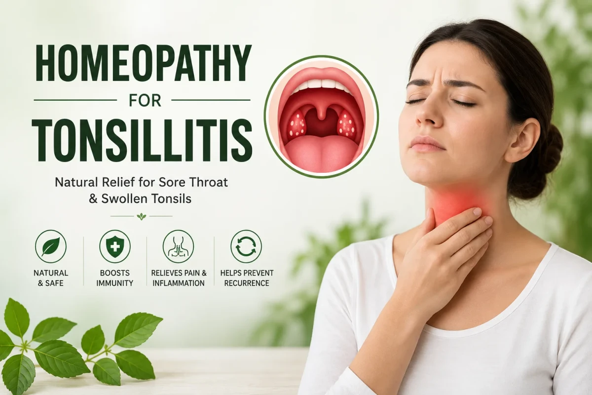 Homeopathy for Tonsillitis: A Natural Approach for Recurring Infections