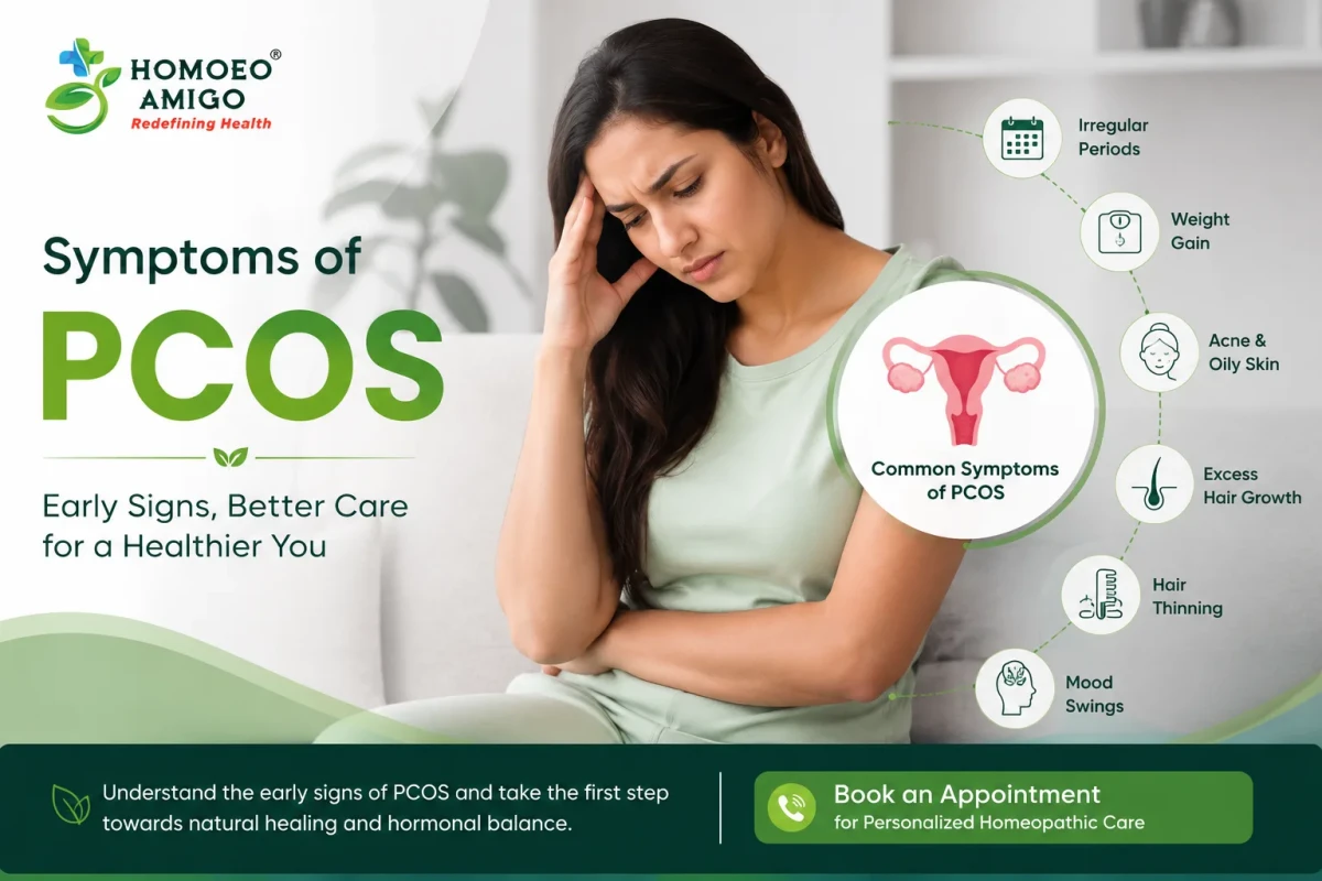 Symptoms of PCOS