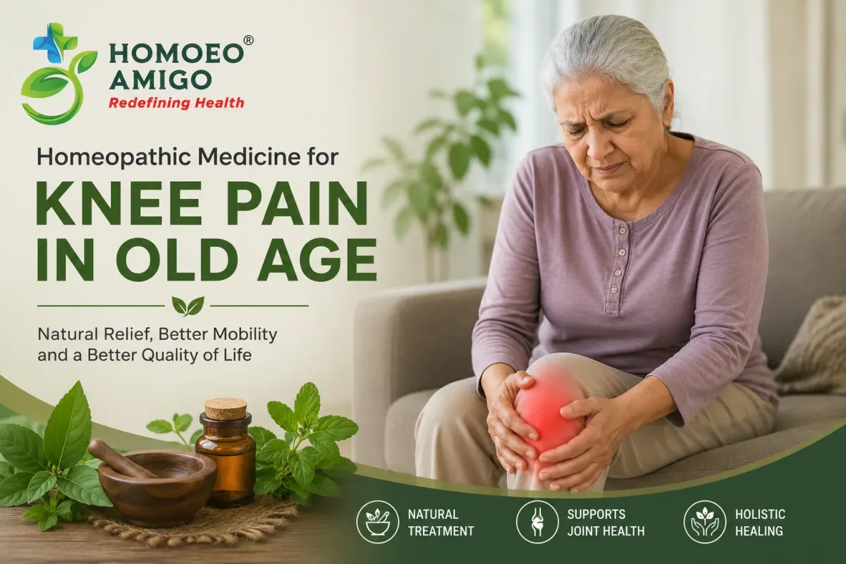 Homeopathic Medicine for Knee Pain in Old Age
