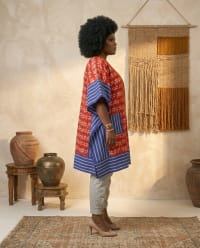 Royal Flame Kimono - View 2