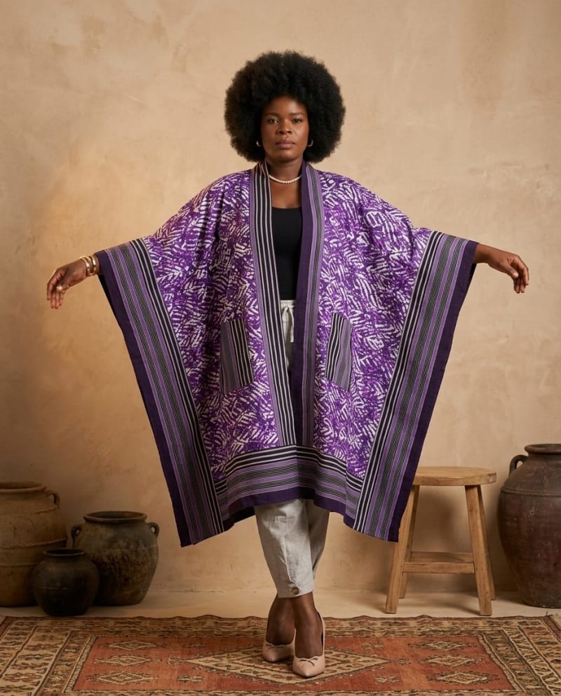 Indigo Reign Kimono
