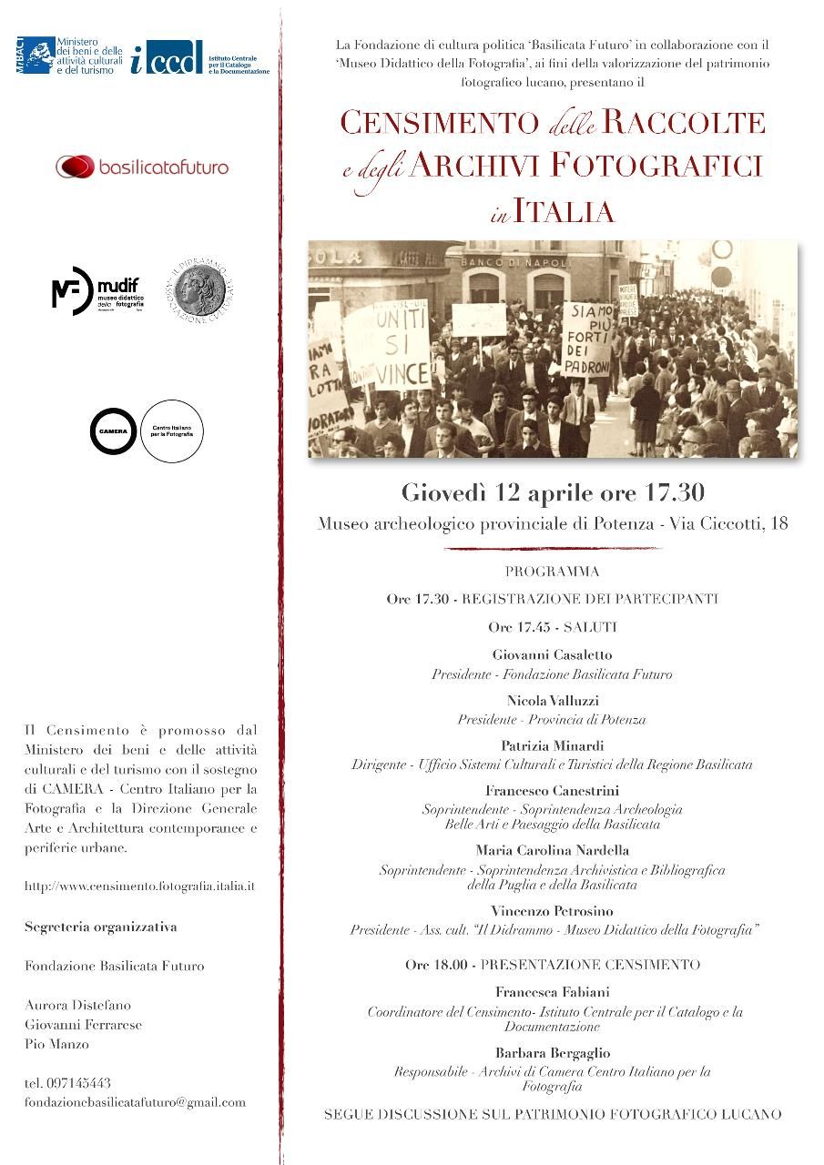 Censimento delle raccolte e degli archivi fotografici in Italia