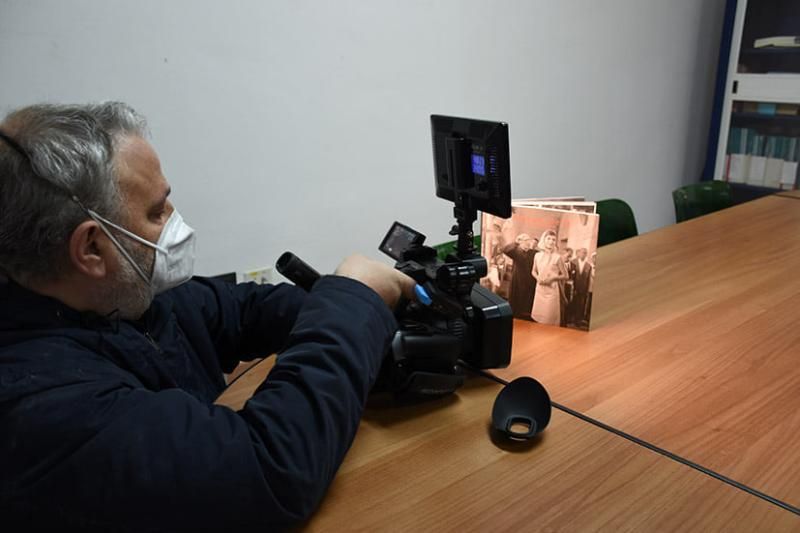 La troupe RAI in visita al MuDiF per la trasmissione “Mezzogiorno Italia”