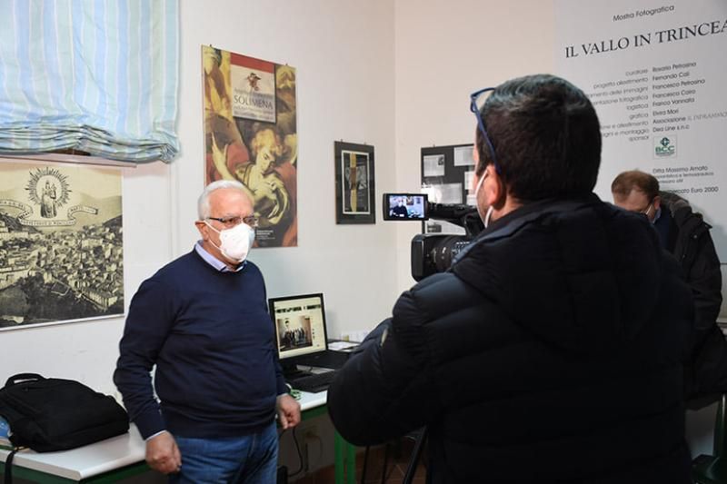 La troupe RAI in visita al MuDiF per la trasmissione “Mezzogiorno Italia”