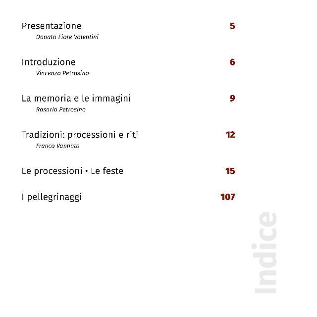 Devozioni, Tradizioni, Riti