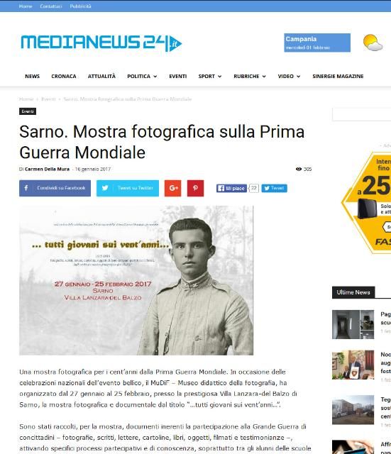 Tutti i giovani sui vent'anni