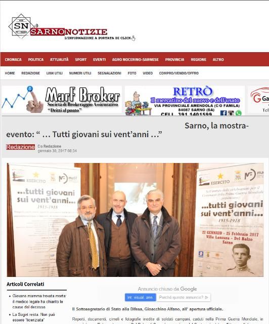 Tutti i giovani sui vent'anni