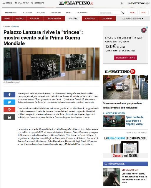 Tutti i giovani sui vent'anni